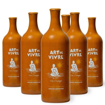 Art de Vivre vin orange 2023 Lot 6 Bouteilles 75cl