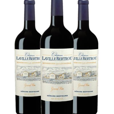 Château Laville Bertrou Grand Vin rouge 2021 Lot 3 bouteilles 75cl