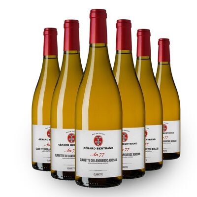 Heritage An 77 Clairette du Languedoc 2021 Lot de 6 Bouteilles 75cl