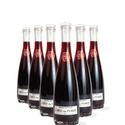 Vino tinto Pinot Noir Cote des Roses (6 medias botellas, 37,5 cl, 2022)