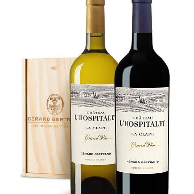 Coffret Château l'Hospitalet Grand Vin