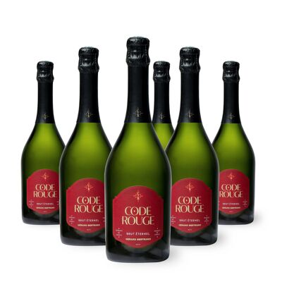 Code Rouge Brut Eternel 6x75cl Crémant de Limoux Non millésimé
