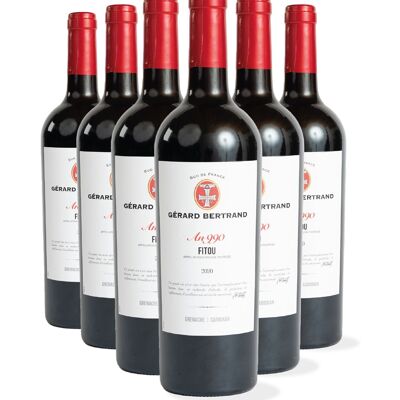 Héritage "An 990" rouge Fitou 2022 Lot 6 Bouteilles 75cl