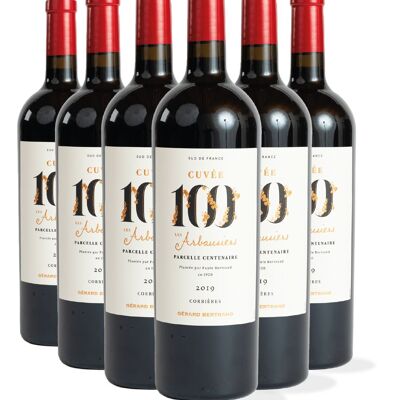 Cuvée 100 Les Arbousiers 2020 Estuche Madera 6 Botellas 75cl