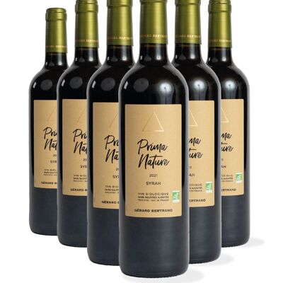 Prima Nature Syrah tinto 2022 Lote de 6 botellas 75cl