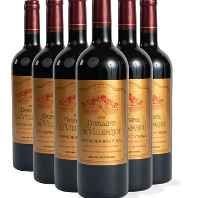 Domaine de Villemajou tinto 2022 Lote 6 Botellas 75cl