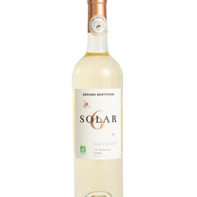 Vino blanco orgánico Solar6 Sauvignon beefriendly 2023 75 cl