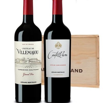 Château de Villemajou Grand Vin rouge and Castellum box set
