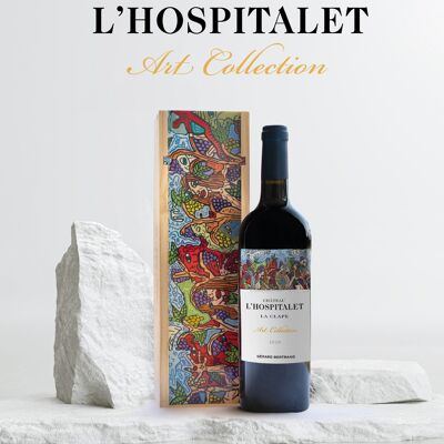 CHÂTEAU L’HOSPITALET ART COLLECTION Caja 75cl 2020 - “EL VINO DE NUESTROS PAISAJES” ROBERT COMBAS