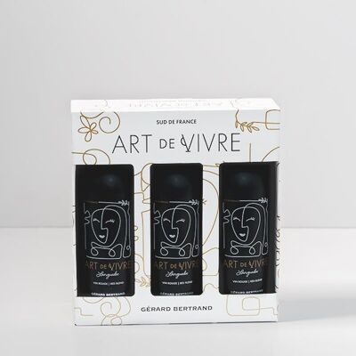 Art de Vivre tinto AOP Languedoc 75cl 2021 3 botellas y su caja