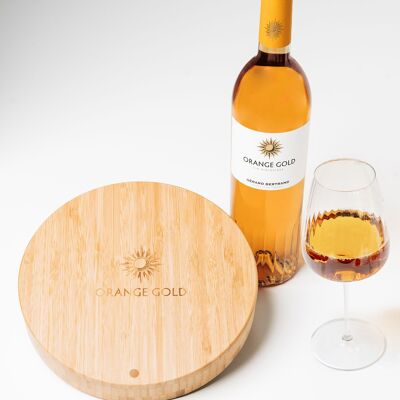 Plateau de fromage et Orange Gold