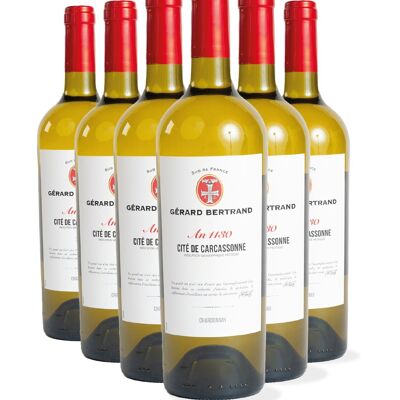 Heritage "An 1130" bianco Cité de Carcassonne 2023 Lotto 6 Bottiglie 75cl