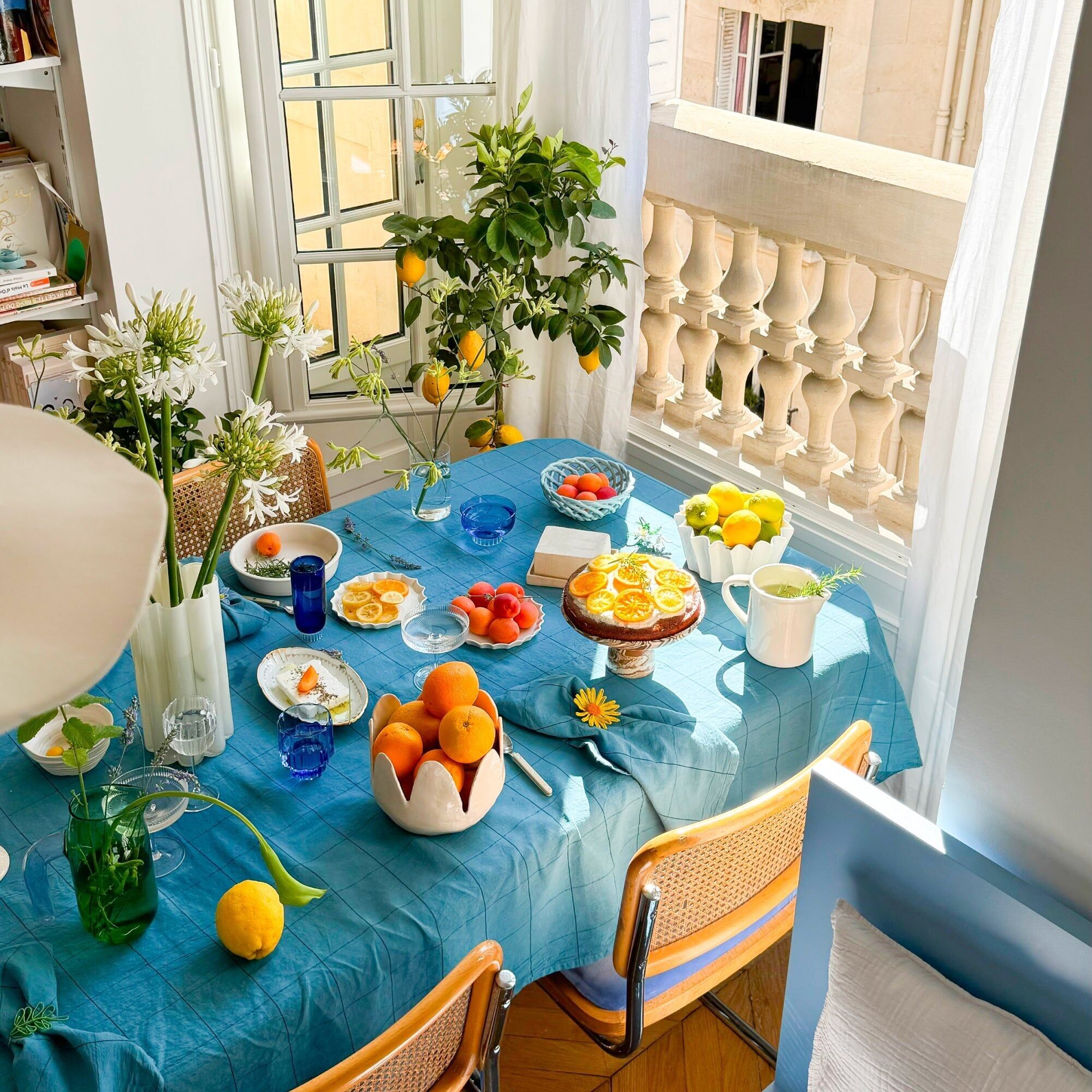 Graphic Weave Tablecloth