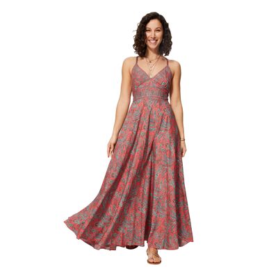VESTIDO DE VERANO LARGO SIN MANGAS MBM0002V