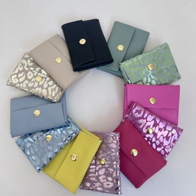 Portefeuille Kiki | 100% cuir | Plusieurs variantes