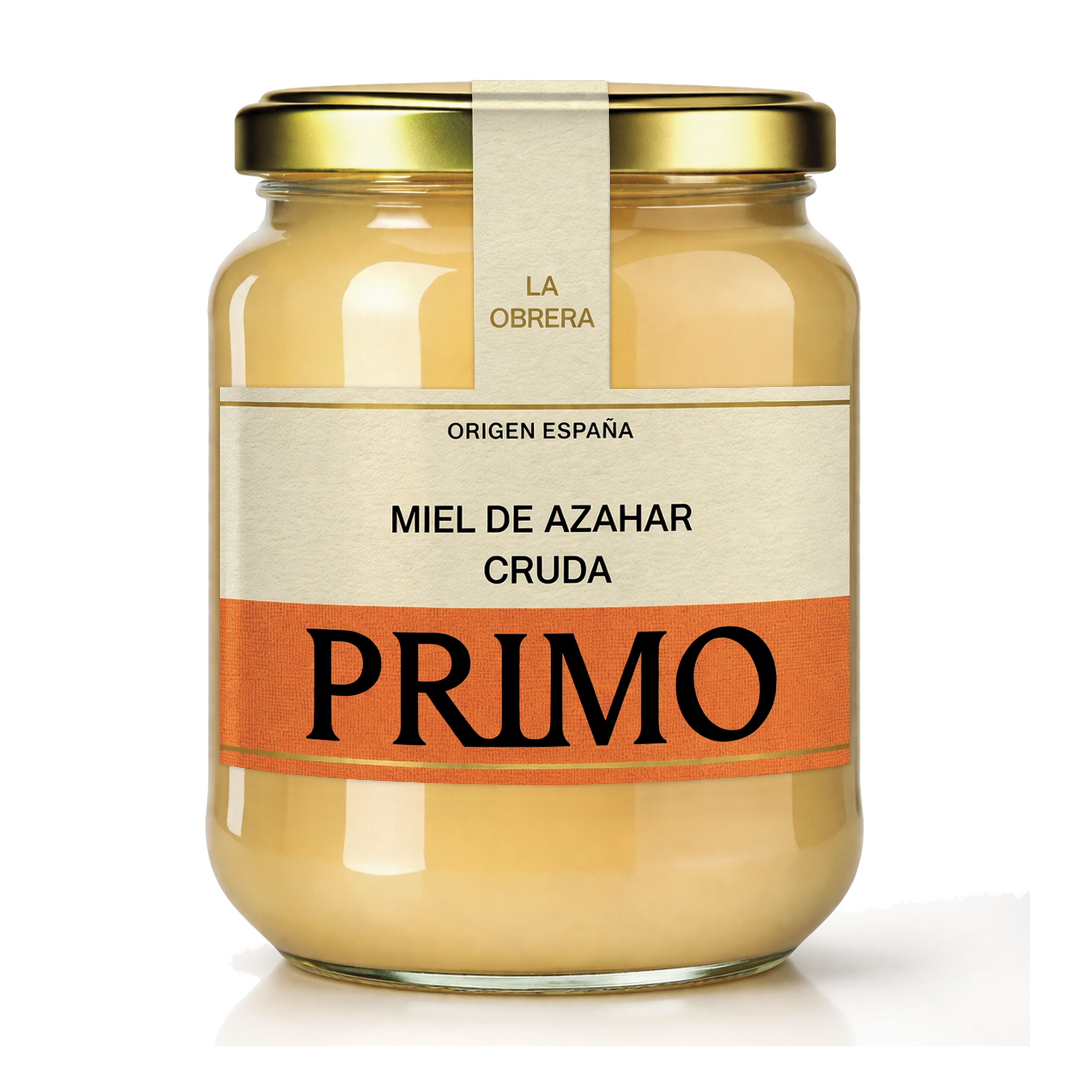Miel Cruda de Azahar - Tarro cristal 500g
