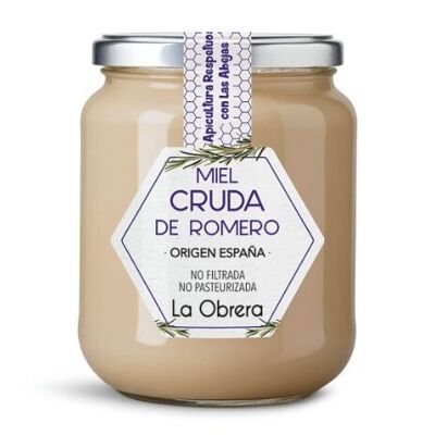 Miel Cruda de Romero - Tarro cristal 500g