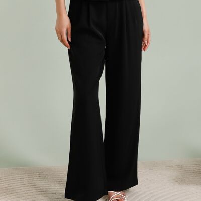 Pantaloni con vita plissettata - 2610