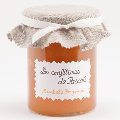 Mermelada de mirabel y bergamota