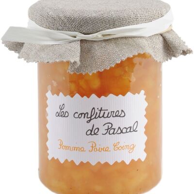 Apple, pear and quince jam