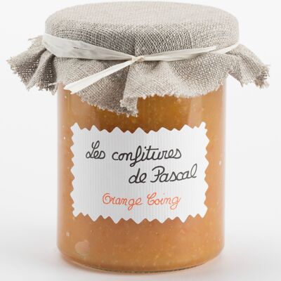 Mermelada de membrillo y naranja ecológica