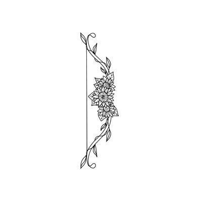 Arc tournesol