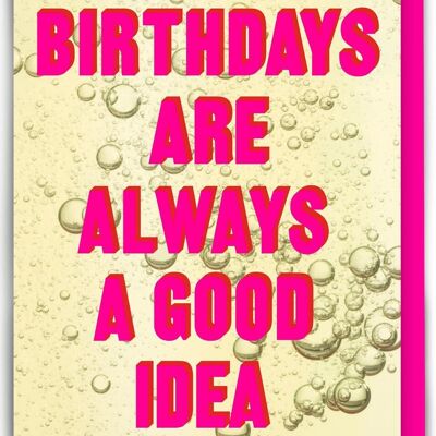 Real Hackney Dave Funny Birthday Card - Always A Good Idea Greetings Card
