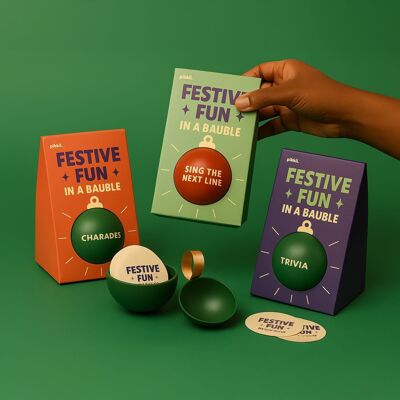 Amusement festif dans une boule : anecdotes