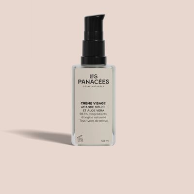 Crema viso levigante e idratante