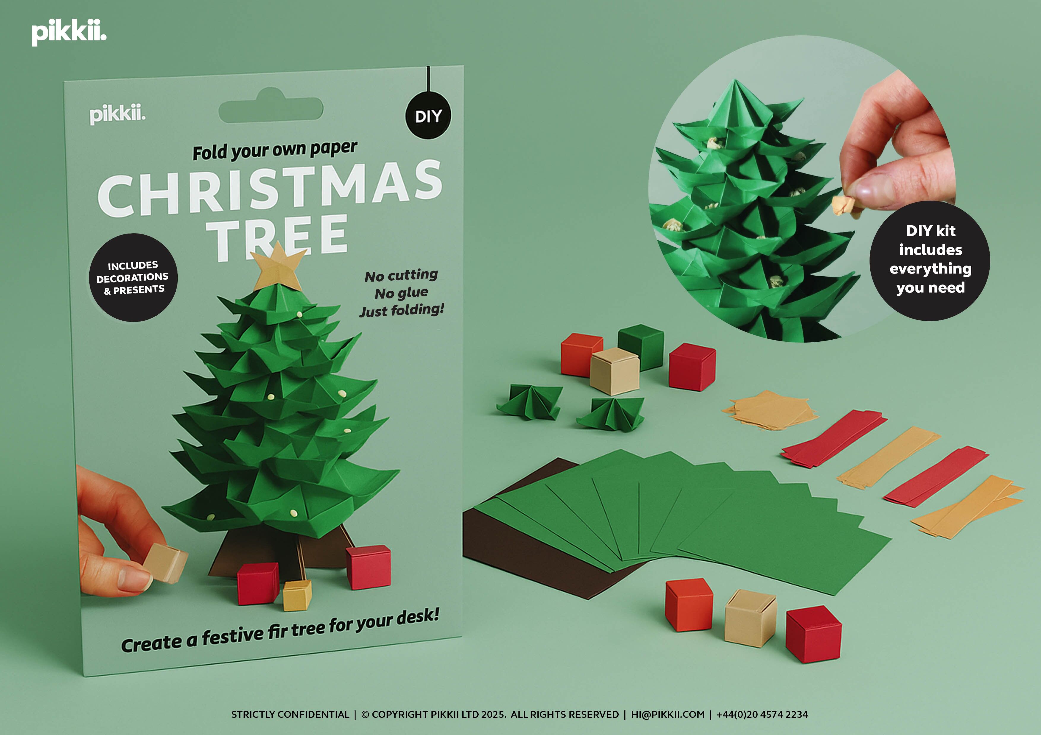 Albero di Natale di carta