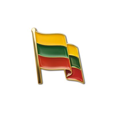Spilla smaltata "Bandiera della Lituania"