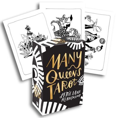 Cartas del Tarot de las Muchas Reinas Andrews McMeel Publishing
