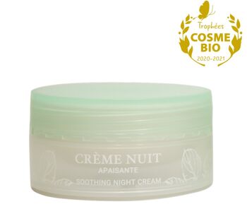 CREME NUIT APAISANTE - Certifiée BIO 2