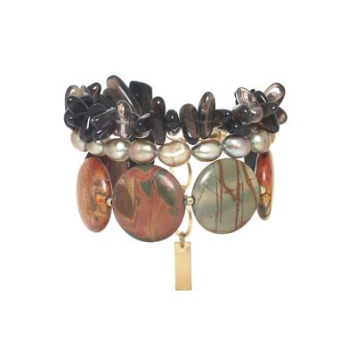 Bracciale L'ILE ROUSSE regolabile a 3 fili