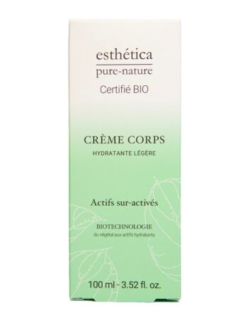 CREME CORPS HYDRATANTE LEGERE - Certifiée BIO 2