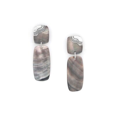 MINDORO boucles d'oreilles poussoir grand modèle