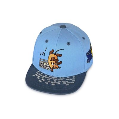 koaa – Maus, Elefant & Ente “Boombox” – Snapback blue/gray