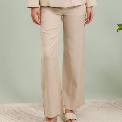 Pantaloni dritti minimalisti su misura - 3153