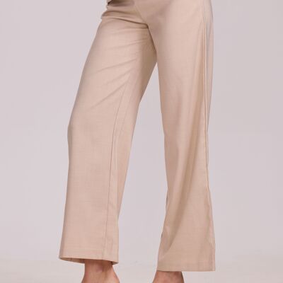 Pantaloni sartoriali con cintura - 3162