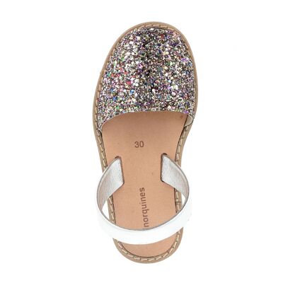 Avarca Paillettes Multicolores