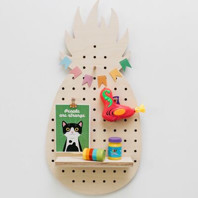 Large pineapple pegboard