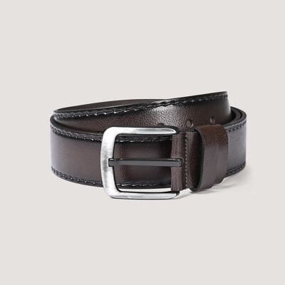 Dark Brown Wide Cowboy Belt