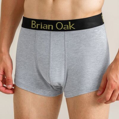 Grey Jersey Stretch Boxer Short