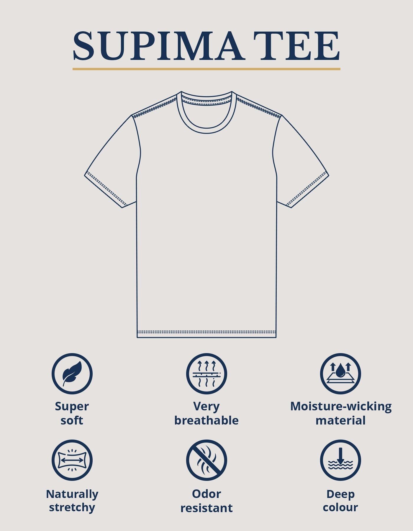 Buy wholesale Pure Supima Cotton T-Shirt - White