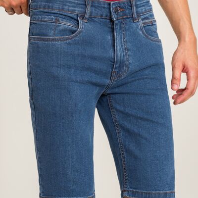 Short en jean bleu Smart Fit