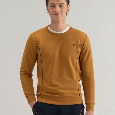 Modern Mustard Crew Neck Sweatshirt