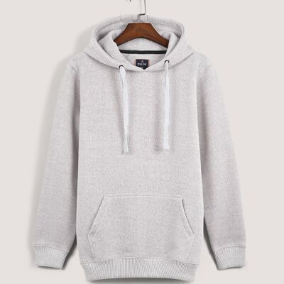 Sweat à capuche Nantucket texturé beige