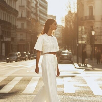 T-shirt blanc Eden