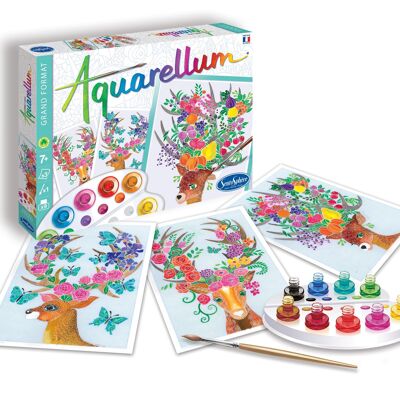 Malset - Aquarellum Enchanted Deer - Groß