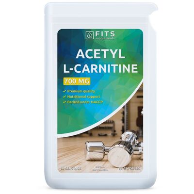 Acetil-L-Carnitina 700 mg 90 cápsulas